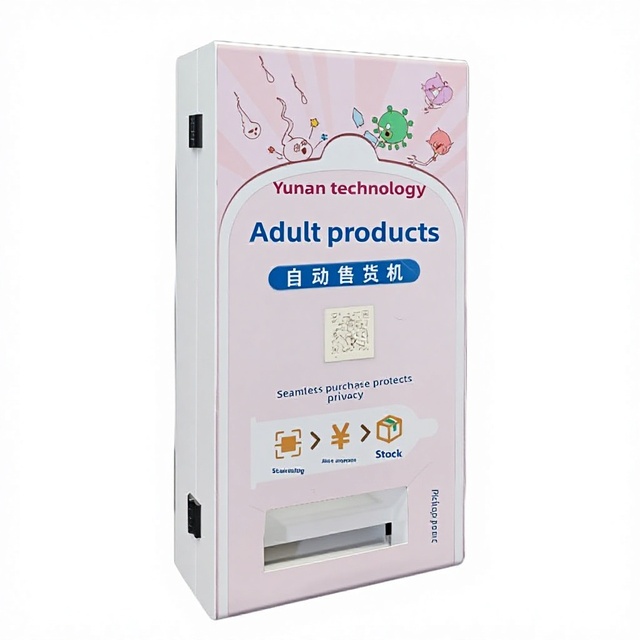 Small 24-Hour Adult Products Self-Service Automatic Vending Machine Commercial White