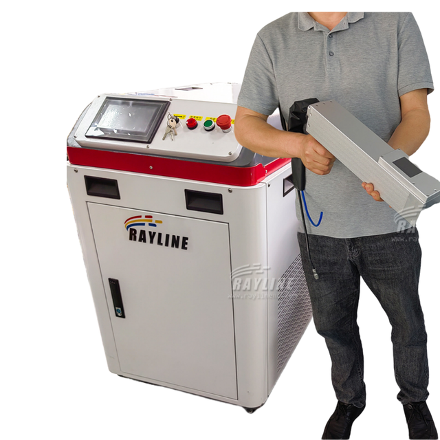500w Laser Cleaning Machine Fiber Pulse Laser Handheld Rust Remover Pulse Cleaning Machine for Metal and Non Metal Surface Clean