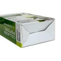 Boîte d'emballage personnalisée de luxe pour kit de manucure et spa, carton pliable pour sachet de trempage des pieds en papier holographique