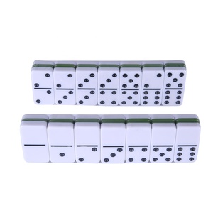 Venta al por mayor de juegos de la familia de melamina de 56 dos-color dominó - Product Image 1