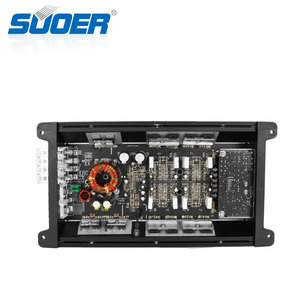 <span class=keywords><strong>Suoer</strong></span> บอร์ดเครื่องขยายเสียงรถยนต์ CK-80.4 <span class=keywords><strong>1000W</strong></span>,เครื่องขยายเสียงรถยนต์โปรเซสเซอร์4ช่องคลาส AB - Product Image 4