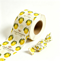 Rollo de Papel Encerado con Logotipo Personalizado de Fábrica OEM, Envoltura de Alta Calidad, Suave y Resistente a la Humedad para Envasado de Chocolate, Dulces y Alimentos