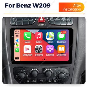 MEKEDE & NAVIFLY X serie Android Car Head Unit navigazione GPS Car-play 8 Core per <span class=keywords><strong>Mercedes</strong></span>/Benz/CLK/W209 - Product Image 4