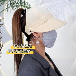 Gorra con visera, borde ajustable, protección solar, transpirable, de secado rápido, para deportes al aire libre, unisex, adultos, primavera y verano - Product Image 2