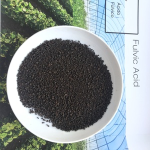Taux en vrac <span class=keywords><strong>Bio</strong></span> Fulvic Acide 1-2mm Granulaire 100% <span class=keywords><strong>Engrais</strong></span> Organique Soluble Dans L'eau - Product Image 6