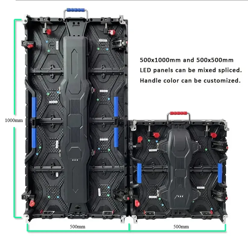 P3.91 Hd Led Scherm Buitenreclame Led Scherm Naadloze Splicing Verhuur Led Scherm Show