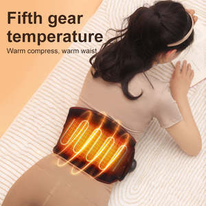 Venda quente Cintura Suporte Lombar Brace Red Light Aquecimento Vibração Abdominal <span class=keywords><strong>Massager</strong></span> Lower <span class=keywords><strong>Back</strong></span> Massage Belt para Melhorado - Product Image 3