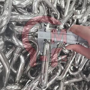 उच्च गुणवत्ता वाली स्टेनलेस स्टील श्रृंखला गैल्वेनाइज्ड स्टेनलेस स्टील 6-90 मिमी समुद्री नाव एंकर चेन मानक वेल्डेड पॉलिश श्रृंखला - Product Image 2