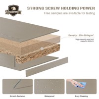 Tablero de MDF Melamínico con Textura Artística 3D, 1220x2440mm, Resistente al Fuego y a la Humedad, para Cocina, Baño, Hotel, Paredes Interiores de Lujo