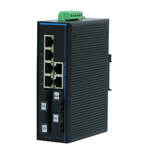 Commutateur Ethernet industriel de gestion WEB, 4 ports SFP avec 6 ports RJ45, rail DIN 35, commutateur réseau POE géré L2 Gigabit - Product Image 6