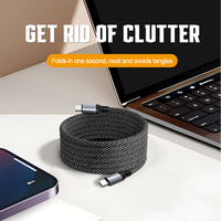 Nouveau câble de charge magnétique Micro Type C câble de données USB pour iPhone iPad câble de charge de chargeur rapide de données