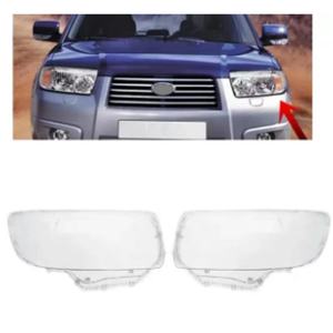 Cubierta de Faro para Subaru <span class=keywords><strong>Forester</strong></span> 2006 <span class=keywords><strong>2007</strong></span> 2008, Carcasa de Faro Transparente, Pantalla de Faro Izquierda y Derecha, Lente de Cristal para Cubierta de Faro - Product Image 1