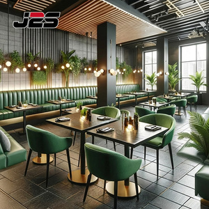 J2S levert moderne café-bar-hotel roestvrijstalen restaurantmeubelen, stoelen en tafelsets, milieuvriendelijk voor een alles-in-één-oplossing. - Product Image 1