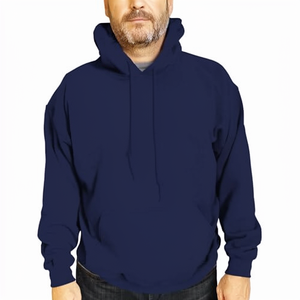 Regular Fit Heavyweight 100% Cotton Fleece Breathable Quick Dry Anti-shrink Pullover Hoodie <b>Men</b> Women Winter Warm Streetwear - Product Image 1