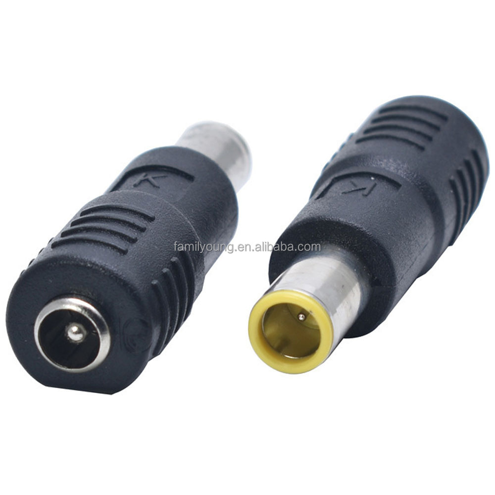 DC Male To Male Connector 5.5mm X 2.5mm Power Cable Jack Adapter Black 5Pcs | Canada
