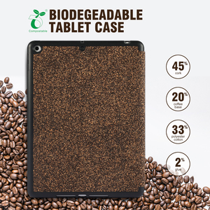 Carcasas écologique <span class=keywords><strong>iPad</strong></span> biodégradable compostable étui pour tablette durable en cuir végétalien <span class=keywords><strong>iPad</strong></span> étui <span class=keywords><strong>vert</strong></span> pour <span class=keywords><strong>iPad</strong></span> 10.2 - Product Image 2