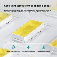 Éclairage sans ombre pour terrain de basketball intérieur et salle de tennis de table avec matériau PC pour 220V 100 Lumens - Modèle S1