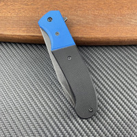 Couteau de poche de qualité supérieure pour l'extérieur, lame 8CR13, manche en acier G10, couteau pour le camping et la randonnée, personnalisable OEM