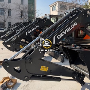 Excavatrice d'occasion à prix avantageux Dx60D à vendre, d'origine coréenne, hydraulique sur chenilles DOOSAN 60, en bon état, rouge - Product Image 6