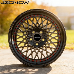 JZCNCW Nouvelles jantes forgées en alliage d'aluminium personnalisées en 2 pièces 5x112/114.3/120/130mm 18-24 pouces pour Mercedes E260/E300 - Product Image 4