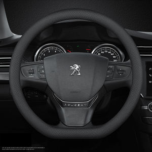 Cubierta de <span class=keywords><strong>volante</strong></span> de coche de cuero NAPA para <span class=keywords><strong>Peugeot</strong></span> 5008 3008 308 508 2008 301 408 <span class=keywords><strong>208</strong></span> accesorios interiores proteger auto - Product Image 4