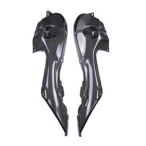 Carénage latéral de siège arrière en fibre de carbone sèche 3K pour moto Suzuki GSX1300R Hayabusa 2021-2026 - Product Image 3