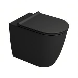 โถสุขภัณฑ์แบบแขวนผนัง ความยาว 55 ซม. สีดำด้าน ดีไซน์ทันสมัย - Product Image 3