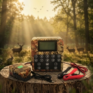 Richiamo per Uccelli MP3 da 100W con 200 Suoni di Uccelli e Altoparlante Alimentato a Batteria per <span class=keywords><strong>Cacciatori</strong></span> - Product Image 4