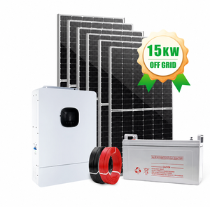 Sistema Solar BIPV Hanwa de 15KW, Alta Eficiencia, MPPT, Tejas Fotovoltaicas, Batería de Litio, Sistema Completo para Construcción de Viviendas, Instalación DIY - Product Image 2