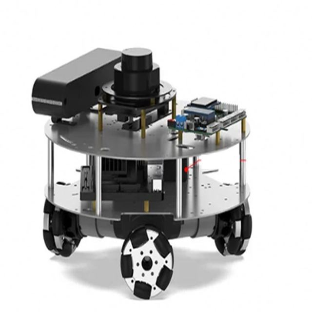 Custom Programmable AI Research Education Robot 220V Power Mapping Navigation Mecanum Chassis Secondary Development/Coding