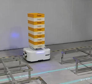AGV de Elevación para Línea de Ensamblaje Industrial, Sistema Robótico Inteligente de Navegación Autónoma y Planificación de Rutas para Logística Industrial - Product Image 2