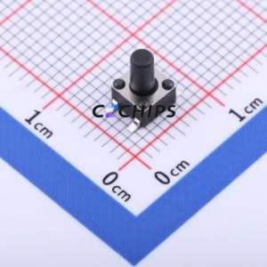 YTSC015A0702501B Tactile Switch SMD-4P,4.5x4.5mm Switch Single Pole Single Throw Round Button 2.5N Vertical Mount - Product Image 1