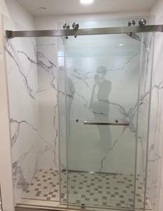 Encimeras de Baño de Mármol Artificial Calacatta Impresas en 3D Modernas, Revestimiento de Pared para Cuarto de Ducha, Pulido, Cortado a Medida - Product Image 3