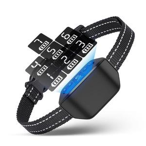 Collar Antiladridos Petmartop Negro 2.0x60cm con Sonido, Vibración y Descarga Eléctrica, Dispositivo de Entrenamiento Automático para Mascotas - Product Image 1