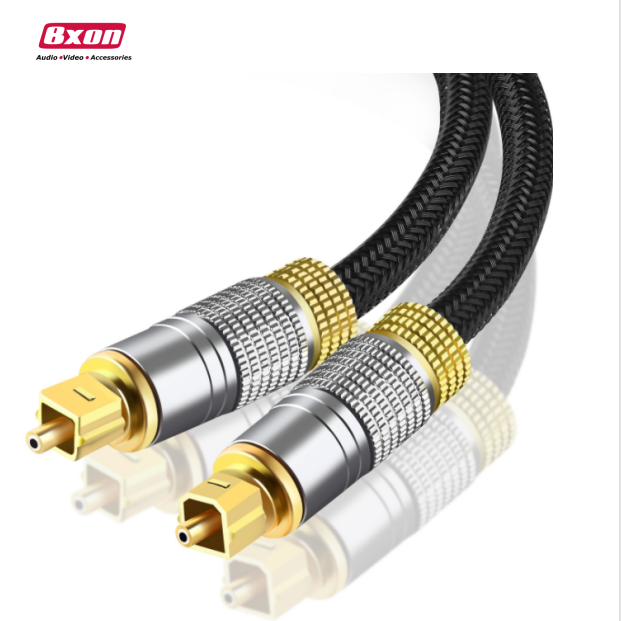 1.8m 3m 5m Gold Plug Digital Fiber Toslink Optical Audio Cable for for TV Player
