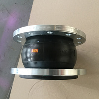 Raccord flexible en caoutchouc EPDM à sphère unique, bride forgée DN32-DN1200, en acier au carbone poli à bas lustre/SS304/SS316 pour pipeline