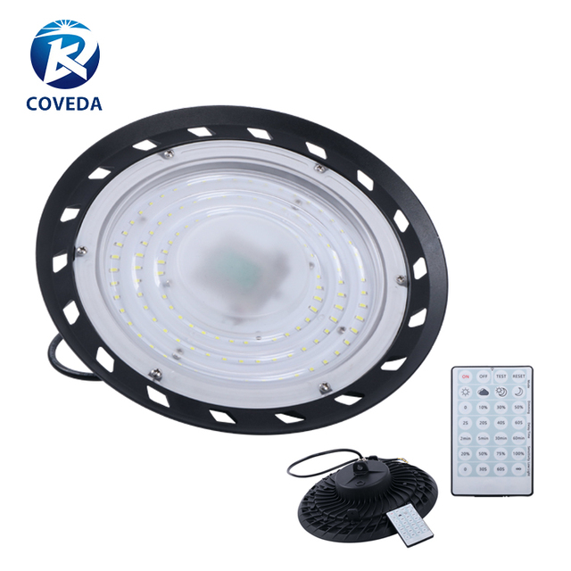 Industrial Use Human Body Sensing Outdoor Ip65 Waterproof 40W 80W Warehouse Gymnasium Brightening UFO LED High Bay Light