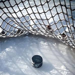 <span class=keywords><strong>Filet</strong></span> <span class=keywords><strong>de</strong></span> <span class=keywords><strong>but</strong></span> <span class=keywords><strong>de</strong></span> hockey sur glace professionnel sans nœuds, en polyester blanc robuste résistant aux UV, avec service <span class=keywords><strong>de</strong></span> découpe pour usage intérieur/extérieur - Product Image 2