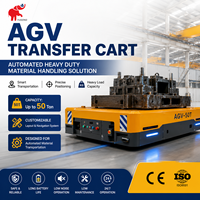 Robot AGV à guidage magnétique pour usine et entrepôt, capacités de 10t, 15t, 20t, 25t, 30t