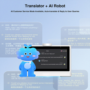 Traducteur collaboratif à double écran de 10 pouces, affichage indépendant pour les entreprises mondiales Qg10 alimenté par des algorithmes d'IA avancés - Product Image 2
