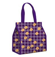 Sac isotherme Bento pour adultes, sac de travail, de bureau, de pique-nique, de voyage, réutilisable, isolé, en polyester, résistant à l'eau, pour ouverture portable