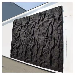 Bloc de marbre artificiel en surface solide 3D en PU, design moderne, imperméable, ignifuge, léger, 30-50 mm, pour extérieur/intérieur - Product Image 2