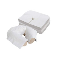 Housses de berceau jetables pour le visage Housses d'appui-tête en coton de qualité médicale SPA pour Tables de massage Chaise de massage