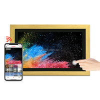 Bingkai foto Digital Pro, bingkai foto Digital 18.5 "WiFi, layar sentuh IPS HD, berbagi foto, video, melalui Frameo App di mana saja