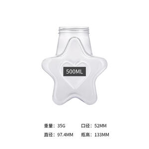 400/500ML אלים קריקטורה דוב מים כוס כוס קריקטורה פלסטיק נסיעות קמפינג נייד מיץ חלב תה מים בקבוק - Product Image 2