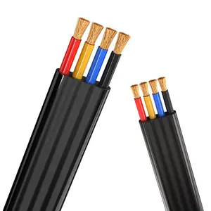 Low Voltage Power Station Submersible Pump Cable 2.5MM 4MM 6MM 10MM Solar Pump Cables