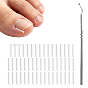 Blackan - Juego de 51 Piezas para el Tratamiento de Uñas Encarnadas, Corrector, Levantador de Uñas, Herramienta Portátil para Hombres y Mujeres Adultos, Sin Dolor - Product Image 1