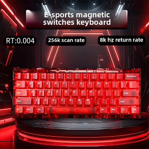 Clavier mécanique de jeu GATERON KN60 RGB 61 touches, axe DIY, touches magnétiques DIY, clavier de jeu - Product Image 2