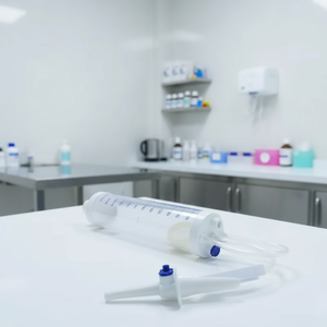 100 मिली 150 मिली पशु चिकित्सा सिरिंज 4 प्रशासन ने कुत्ते बिल्ली के लिए ड्रिप बरेट जलसेक सेट <span class=keywords><strong>60</strong></span> बूंदों/मिली टिकाऊ सुरक्षित सस्ती - Product Image 4