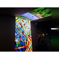 Pantalla LED de Interior a Todo Color, Video Wall HD, Pantalla LED Grande para Techo de Cabina de DJ